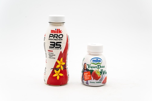 Frullato proteico Milk Pro e yogurt da bere Mila